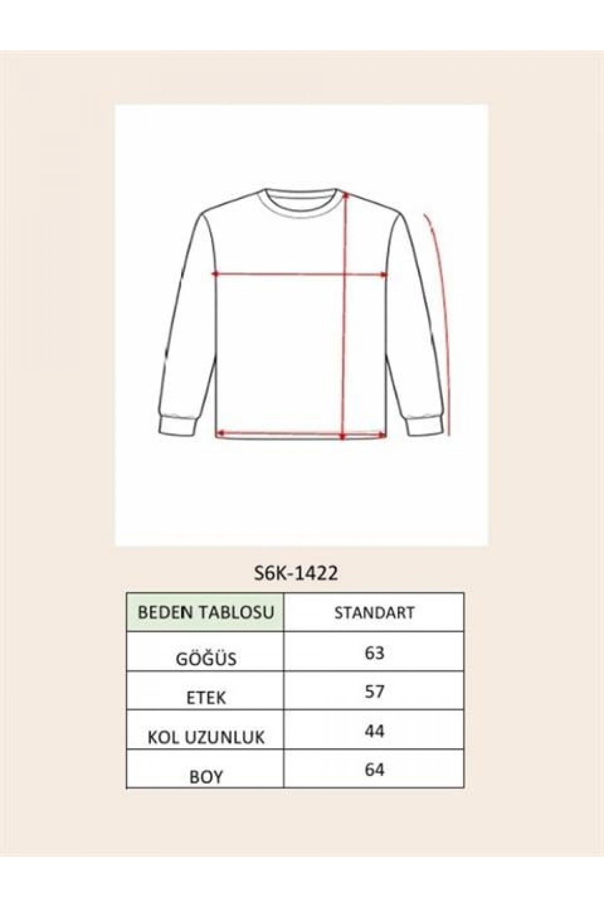 Şal Yaka Detaylı Standart Triko Kazak 1422