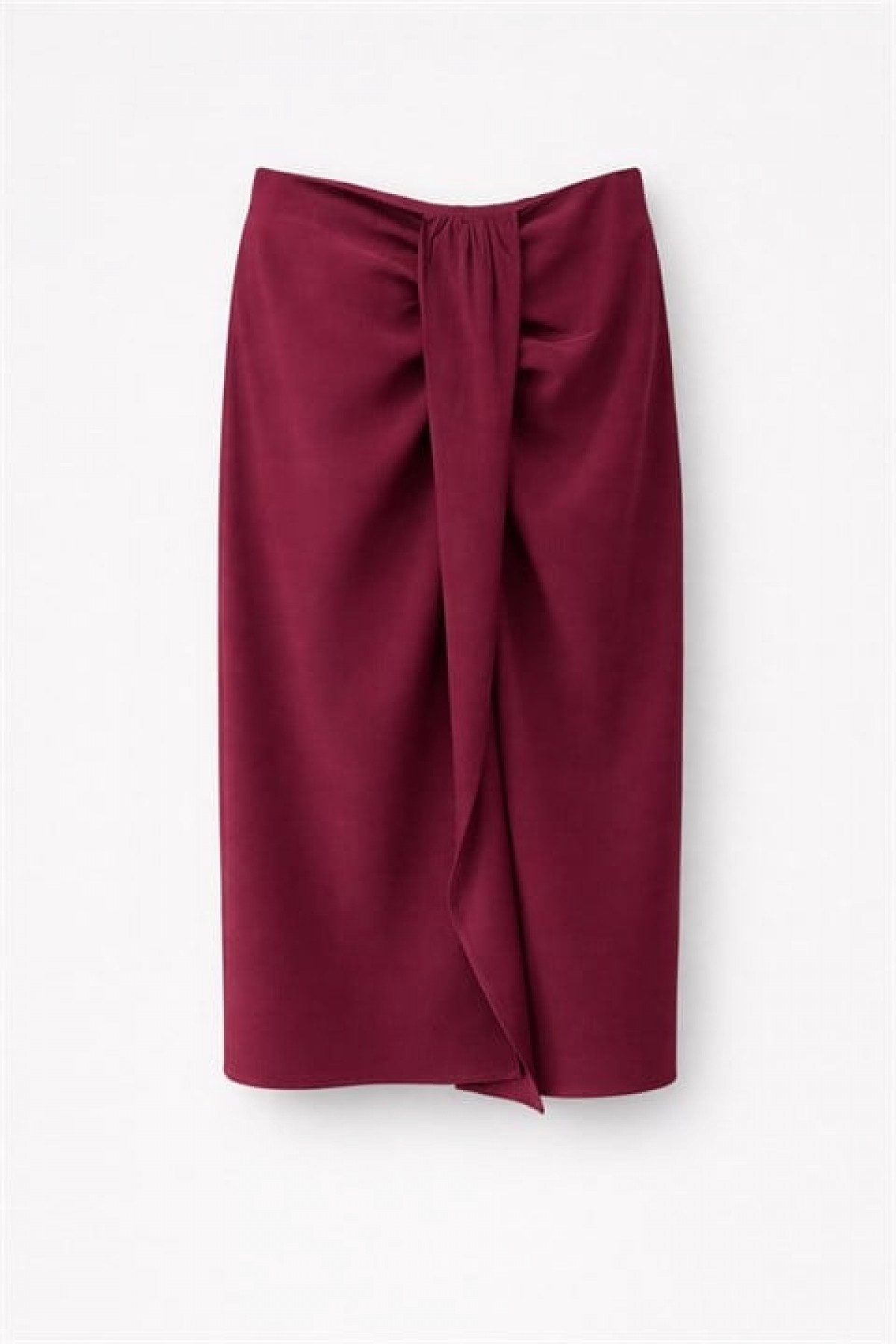 Drape Detaylı Anvelop Etek 4089