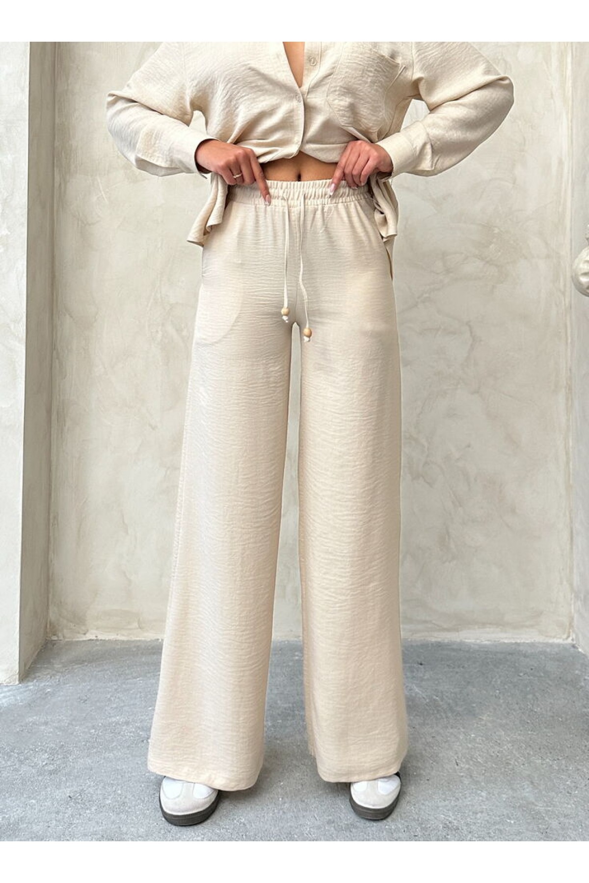 Topshow Taş Keten Toptan Pantolon