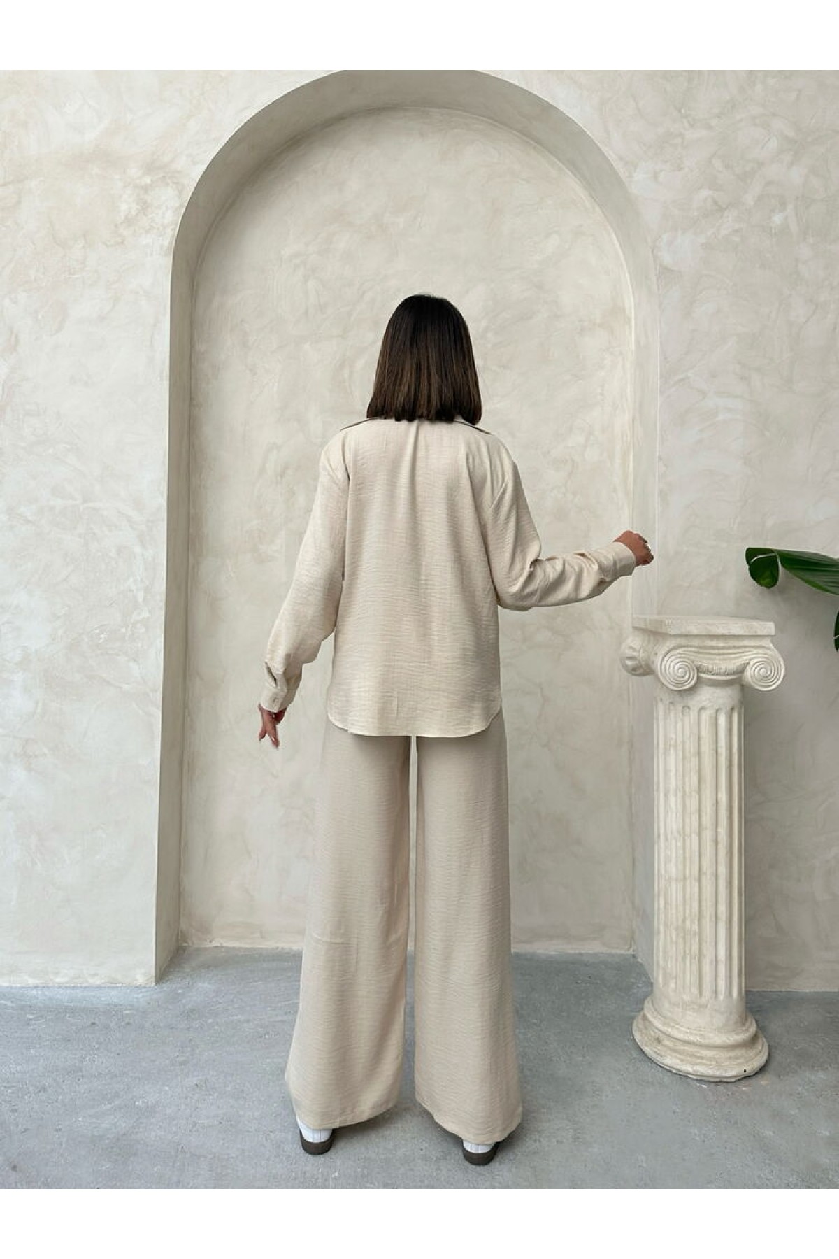 Topshow Taş Keten Toptan Pantolon