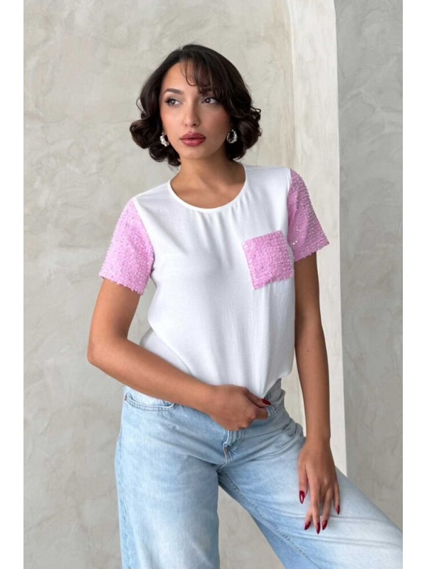 تي شيرت جينز مفصل للبيع بالجملة