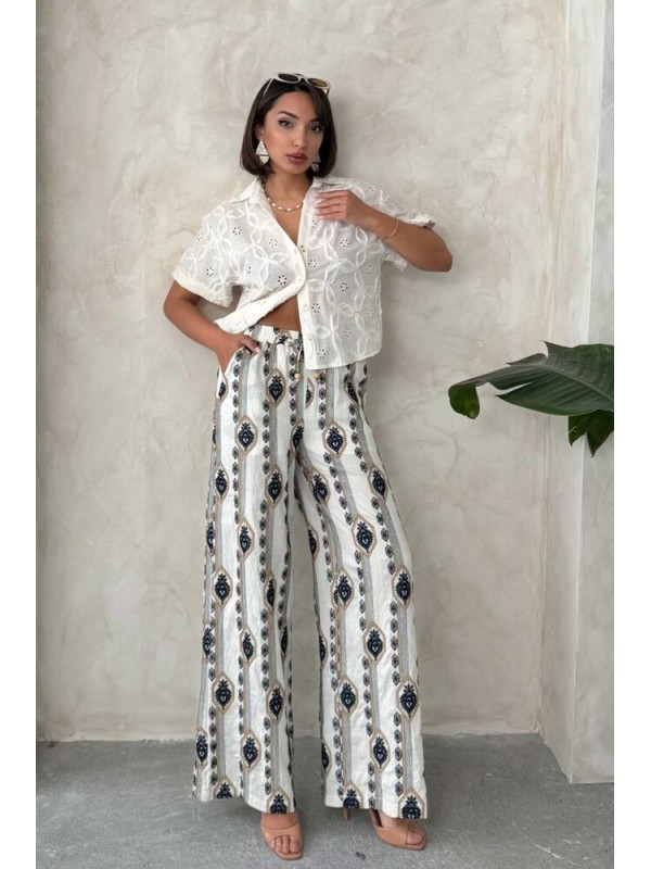 Embroidered Trousers 