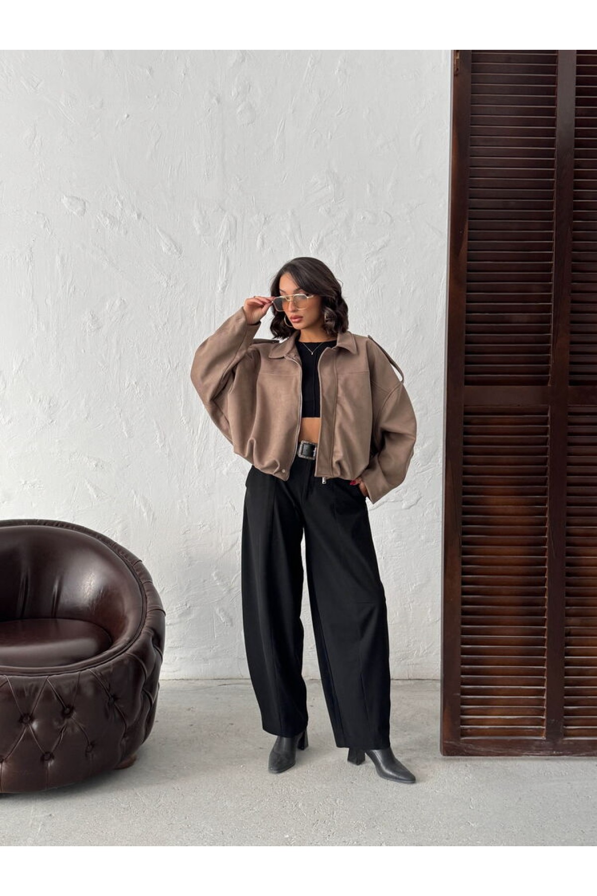 F 2017 SCUBA SUEDE JACKET 