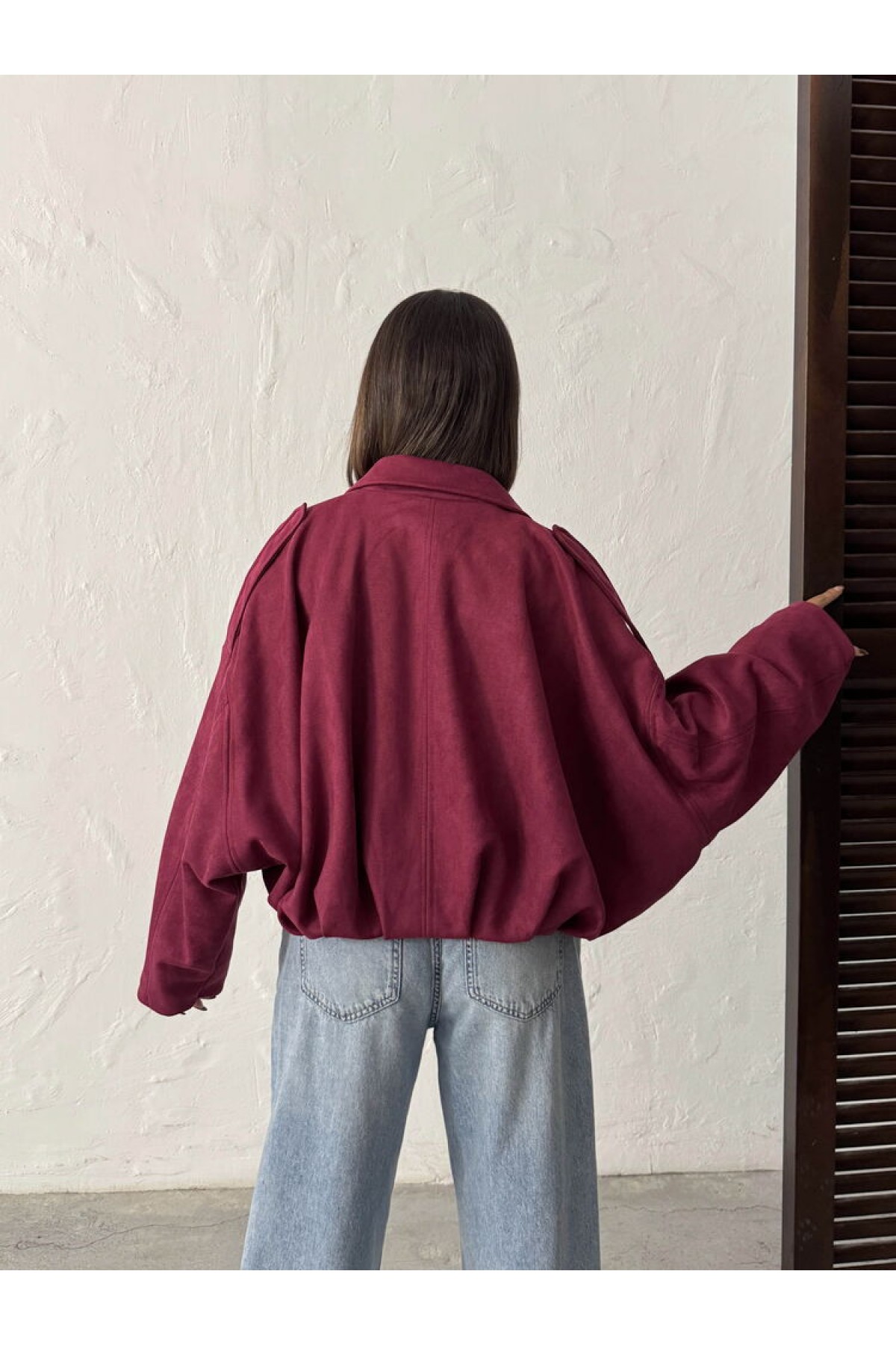 Topshow Scuba Suede Jacket 