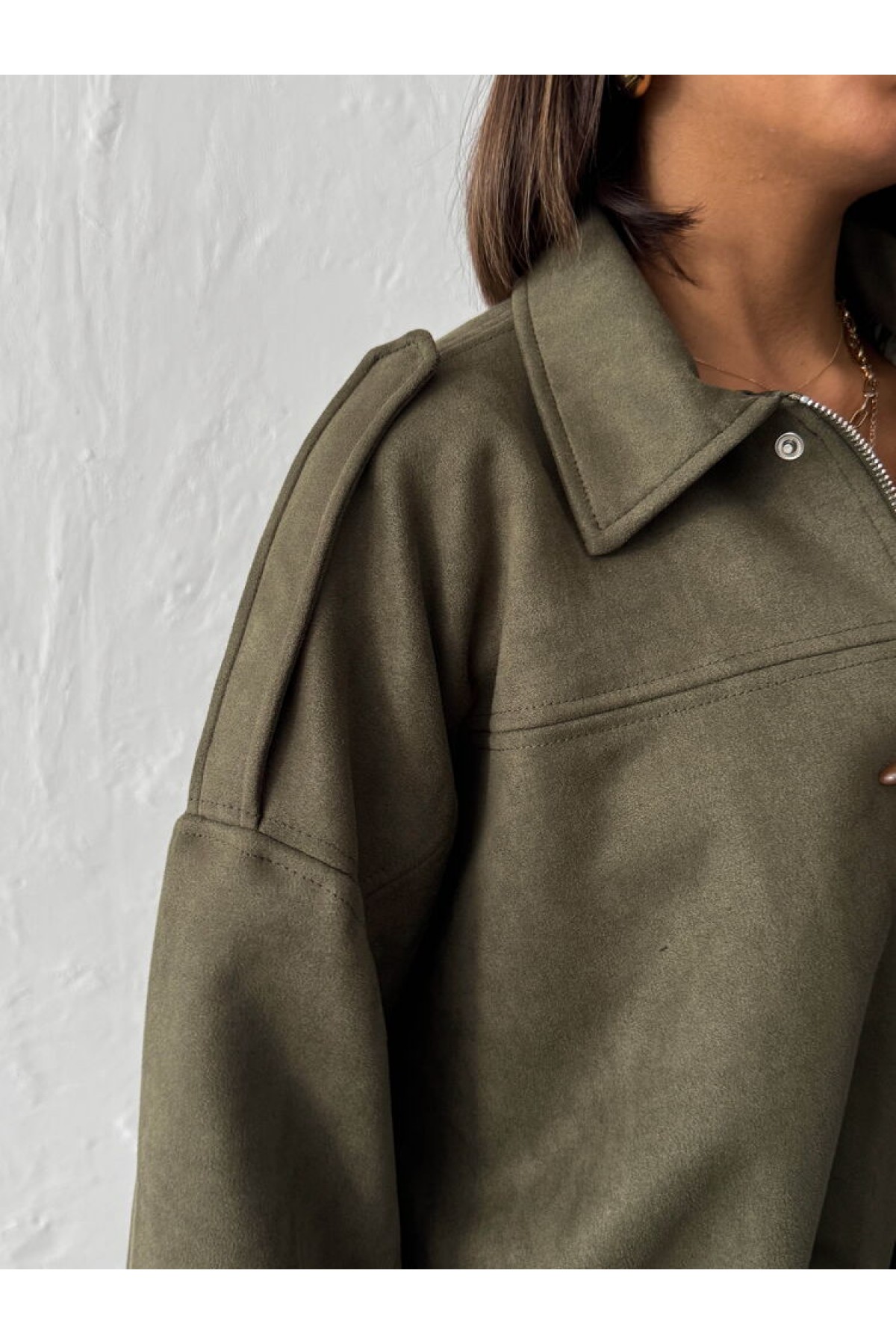 Topshow Scuba Suede Jacket 