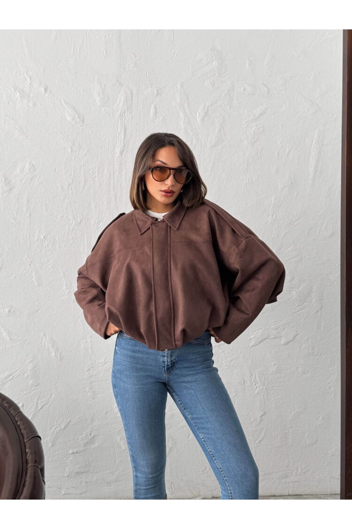 Topshow Scuba Suede Jacket 