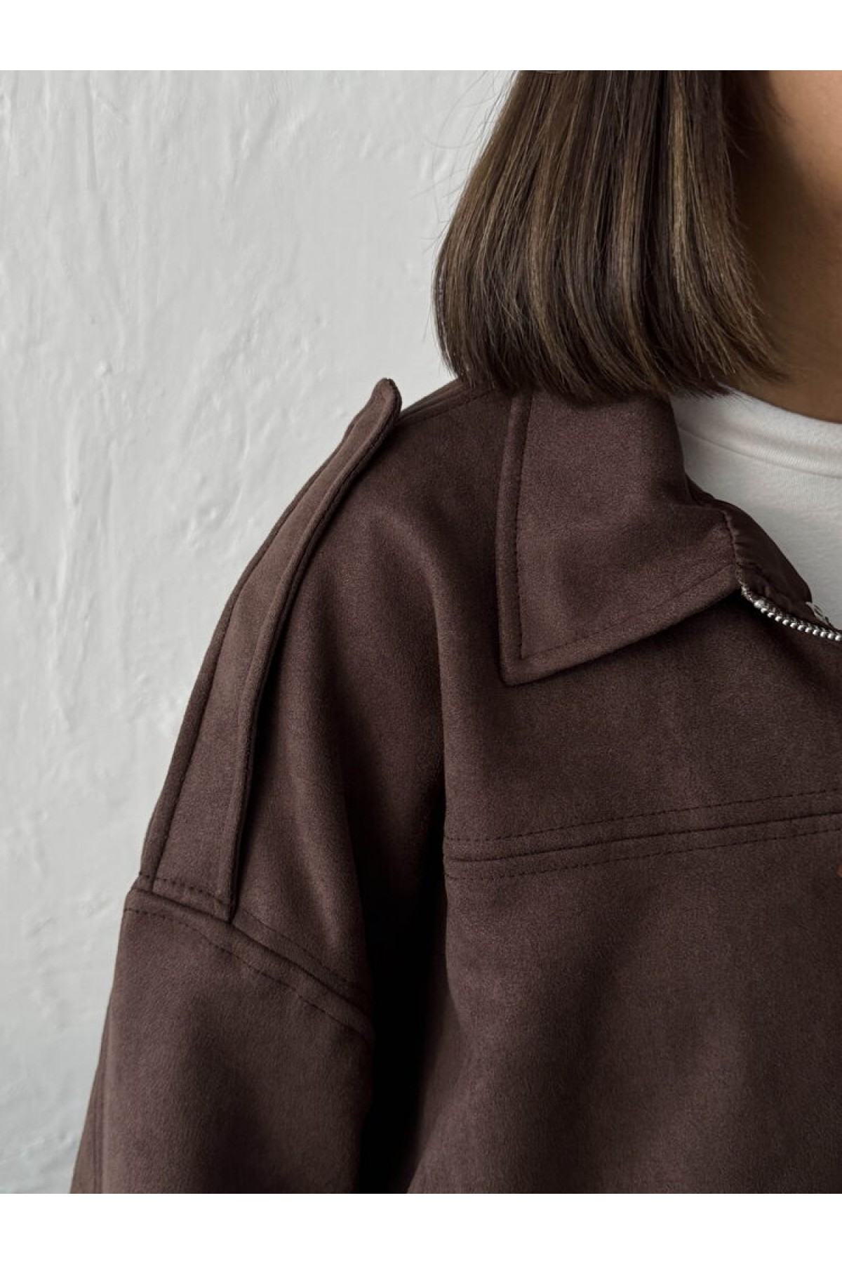 Topshow Scuba Suede Jacket 