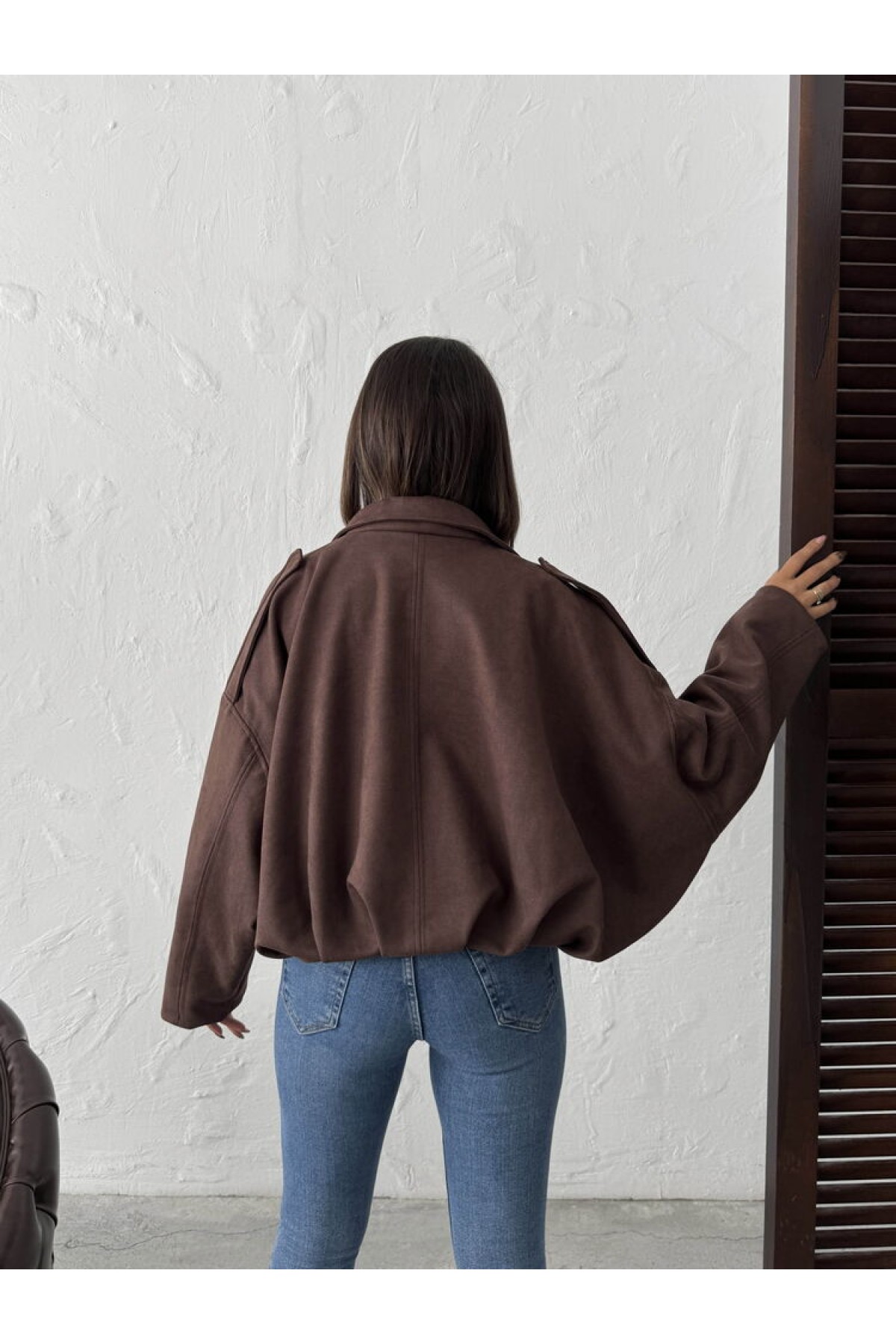 Topshow Scuba Suede Jacket 