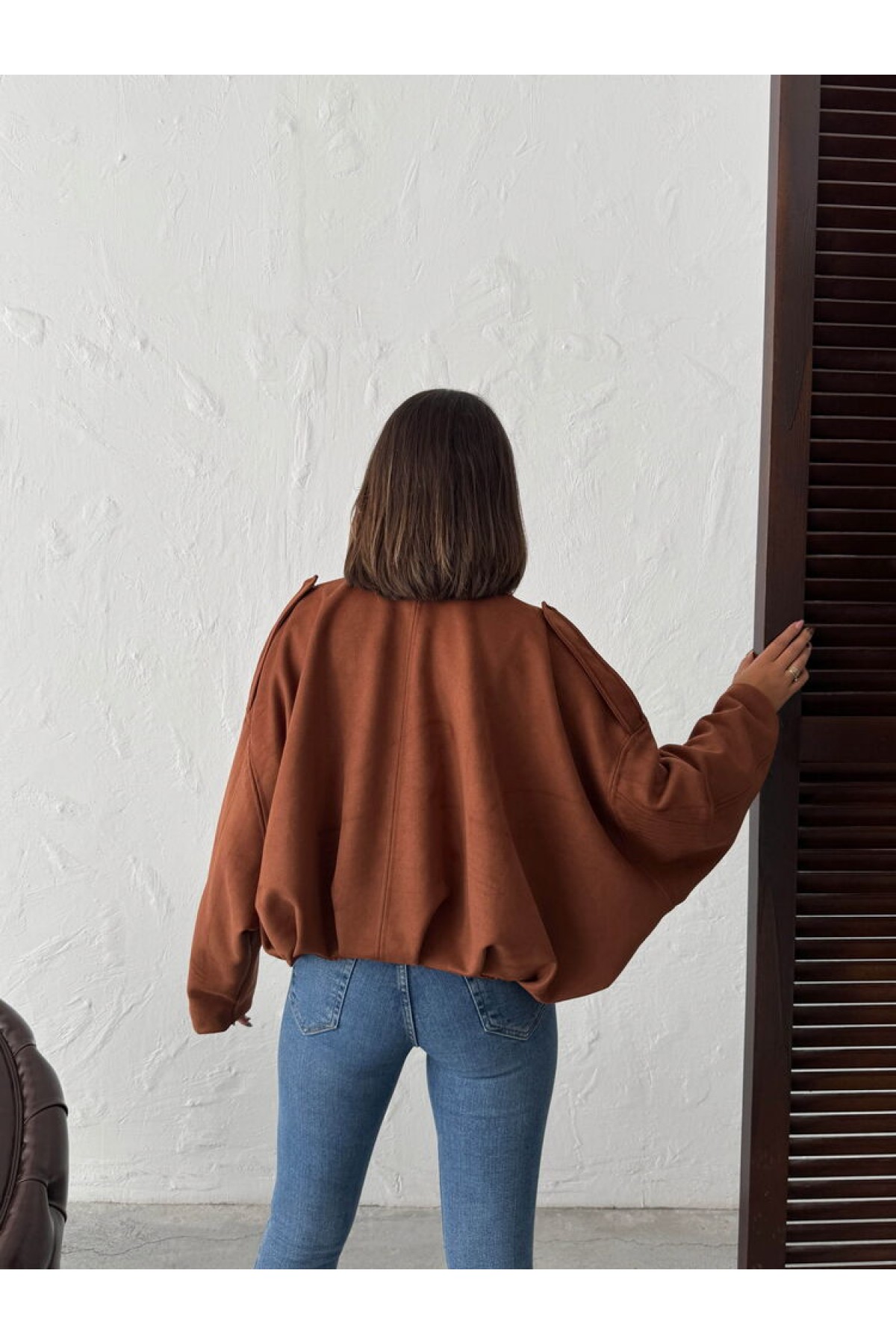 Topshow Scuba Suede Jacket 