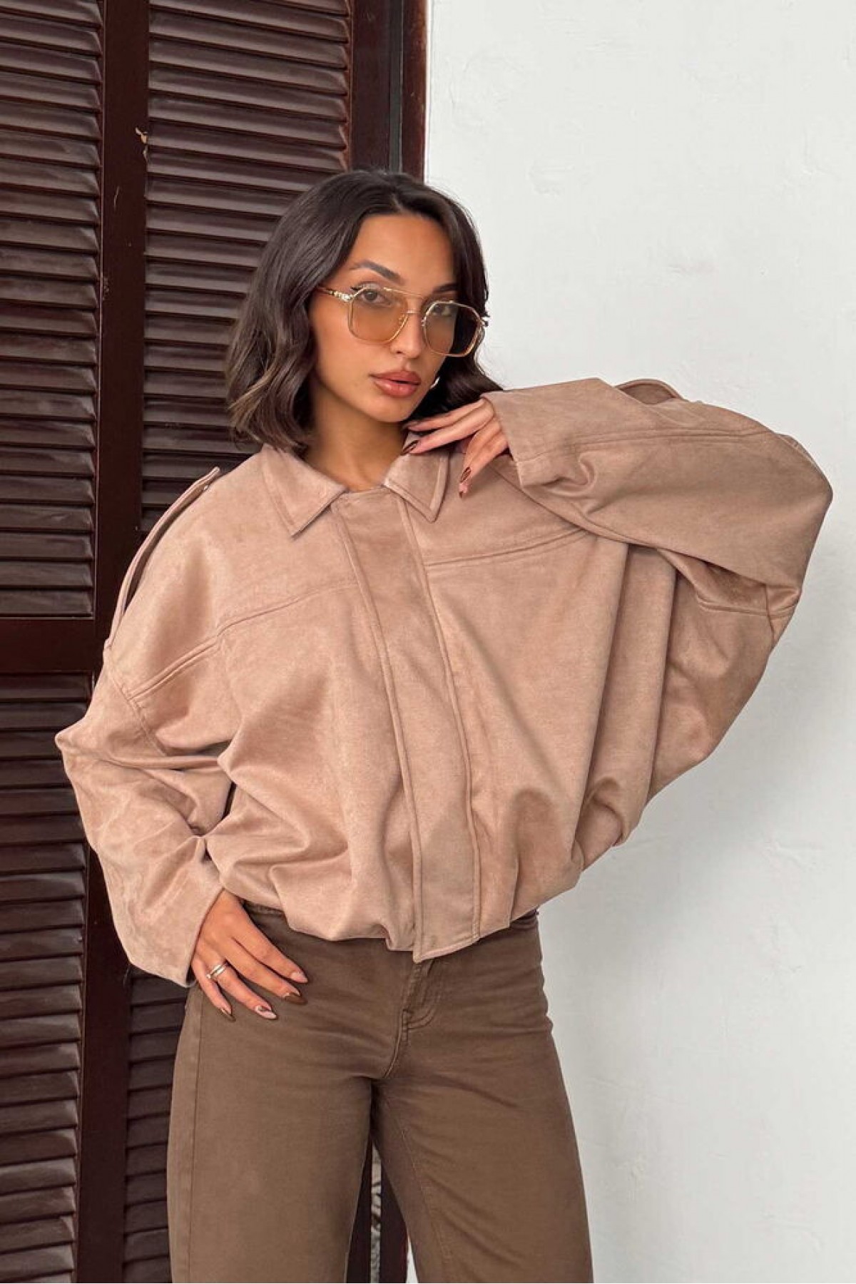 Topshow Scuba Suede Jacket 