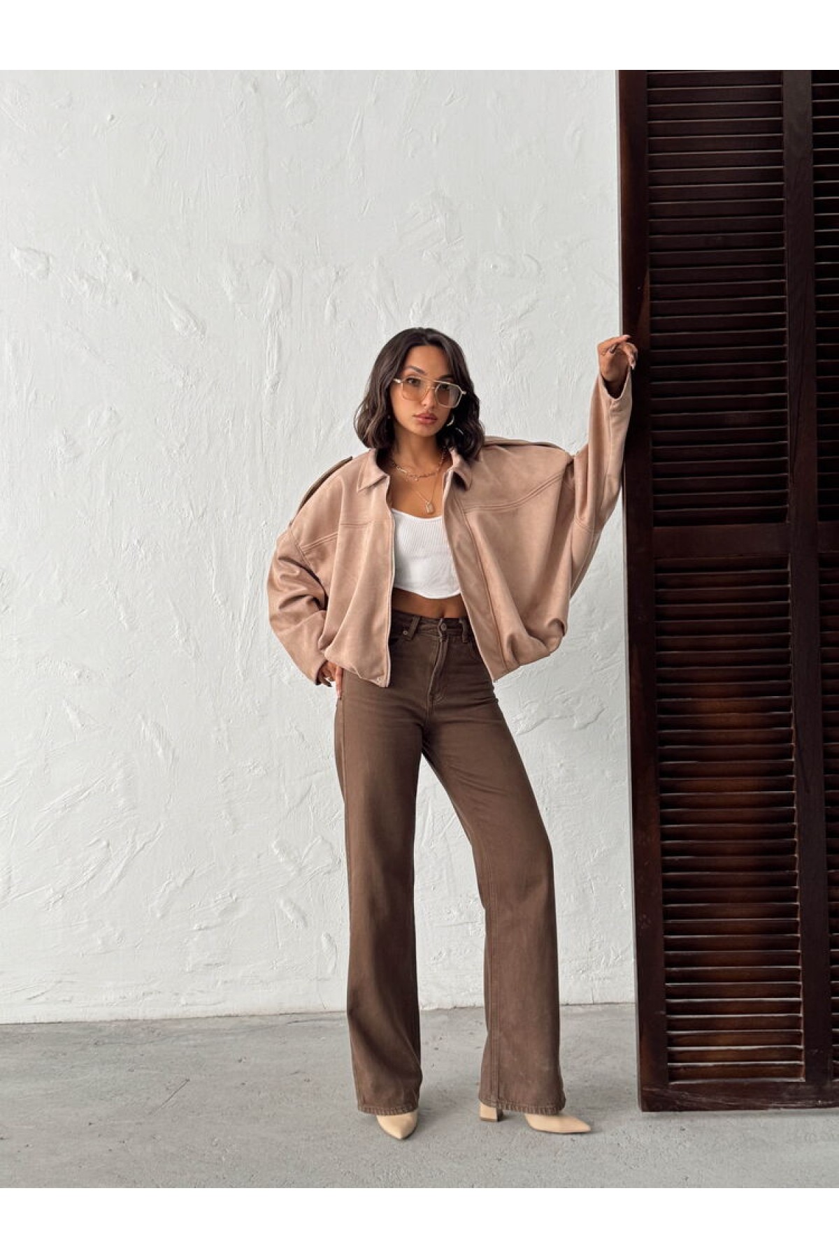 Topshow Scuba Suede Jacket 