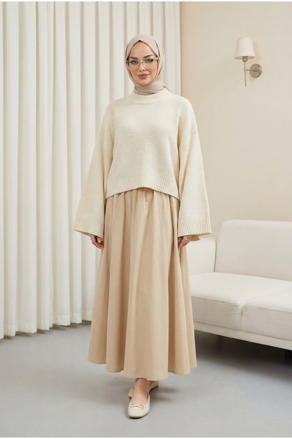 Half -Cream color
