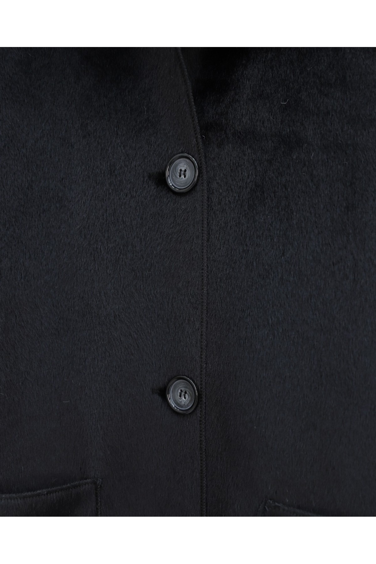 Chain Detailed Tunnel Laced Vest -Black