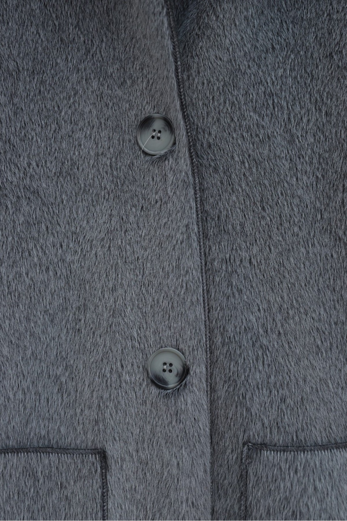 Chain Detailed Tunnel Laced Vest -Smoked 