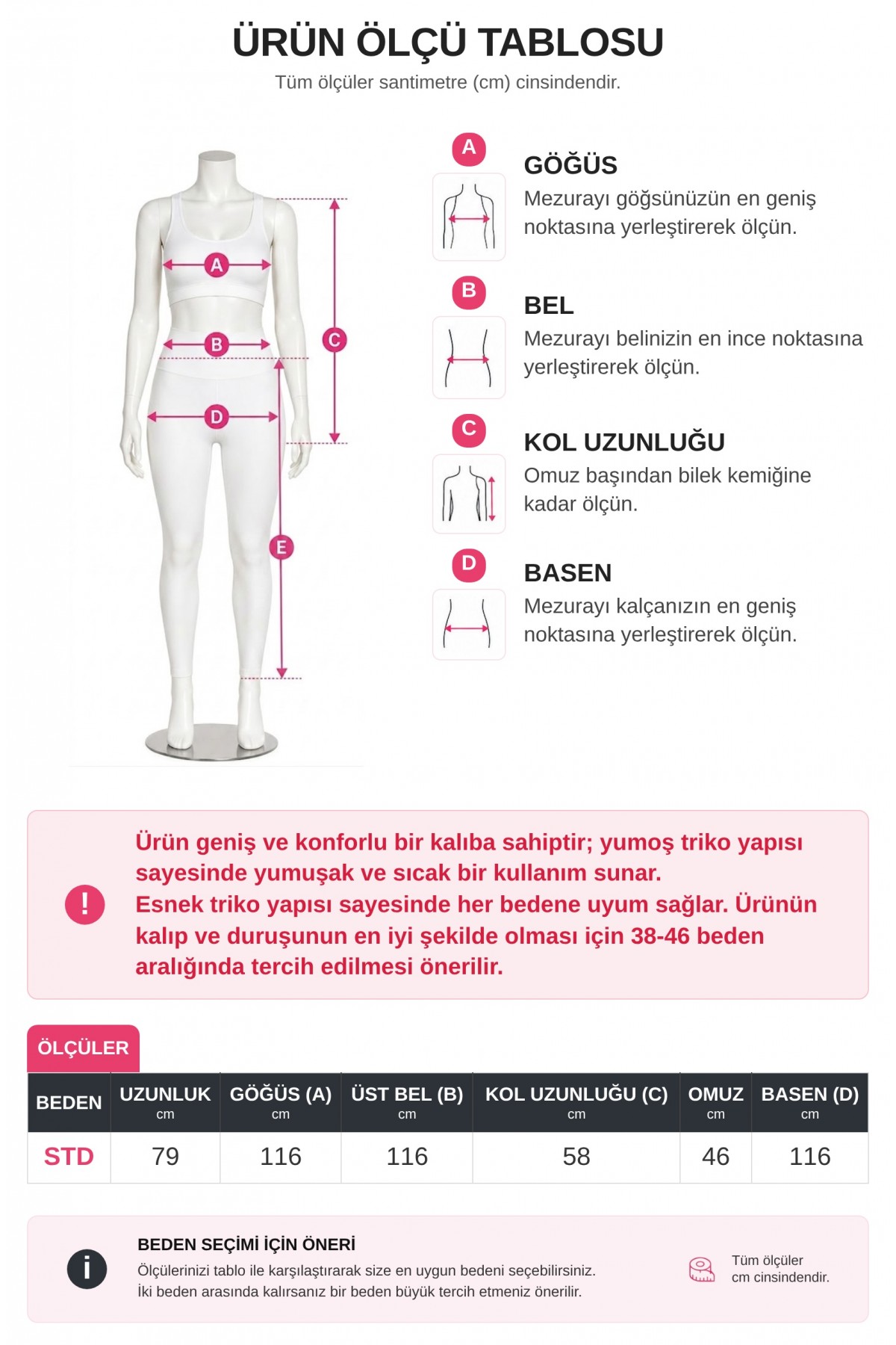 Yakası Fular Detaylı Yumoş Triko Tunik -Bordo