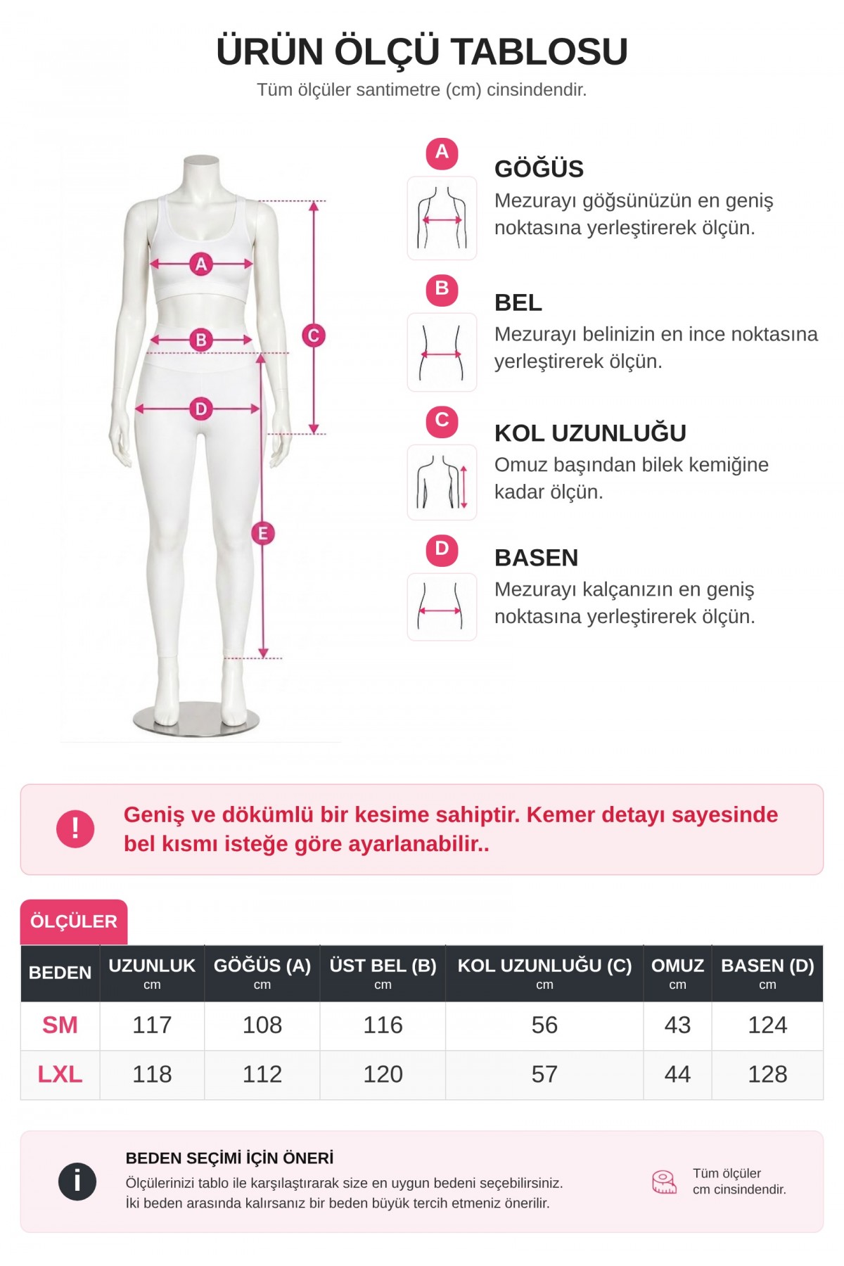 Kurbağa Kapama Yırtmaçlı Kemerli Trençkot -Kahverengi