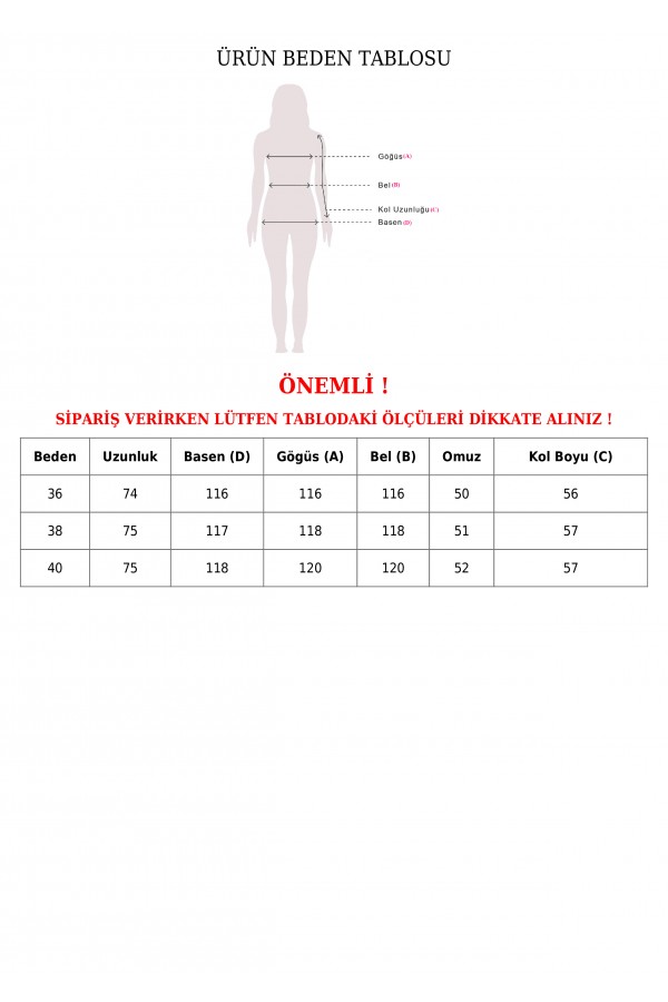 Çift Cepli Fermuarlı Astarlı Peluş Mont  -Tarçın