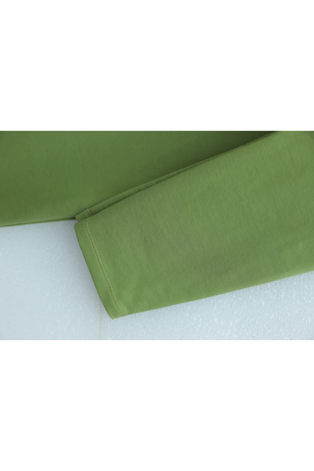 Yakalı  Düğmeli Beli Bağlamalı Penye Elbise  -Çağla Y.