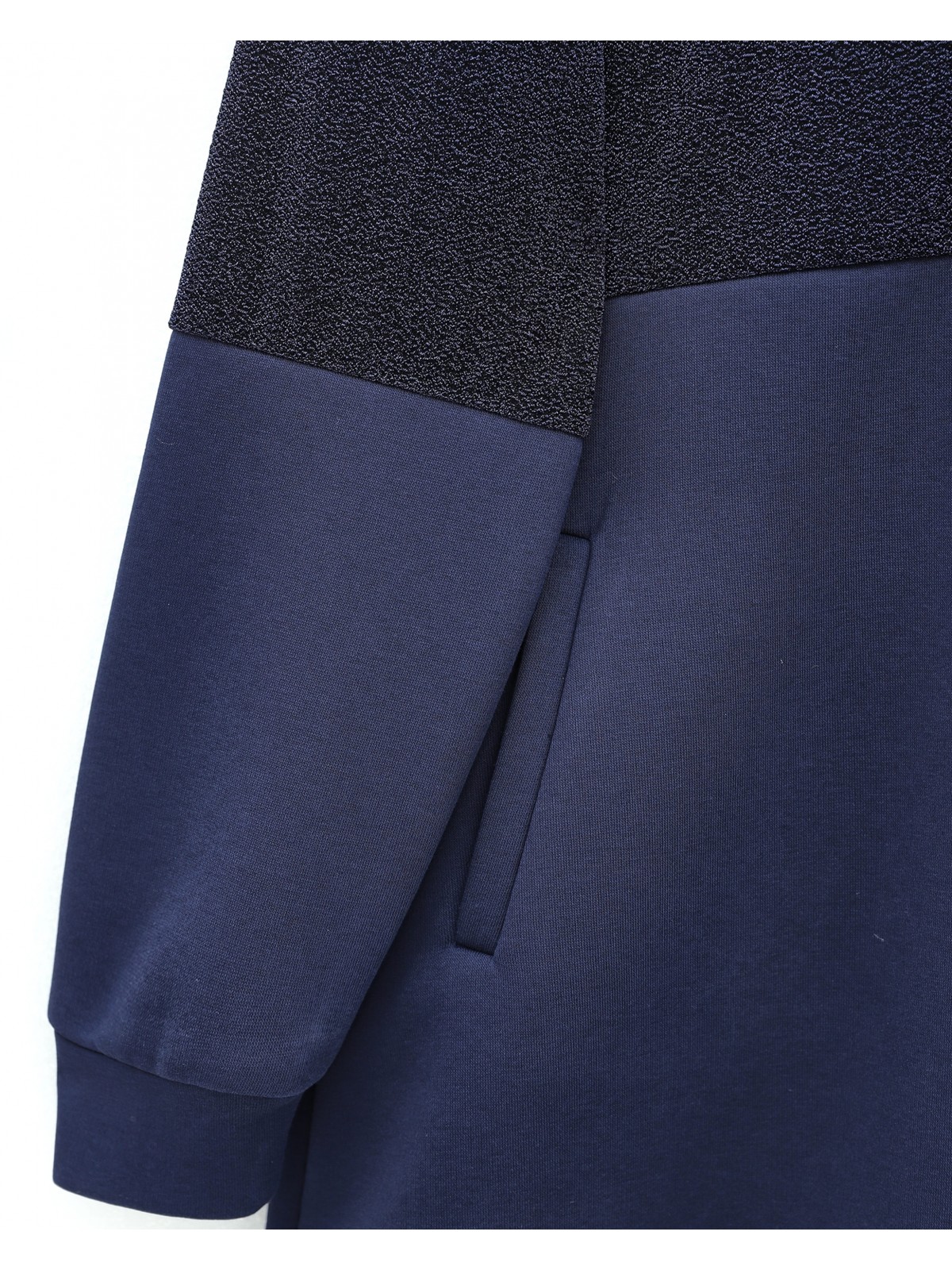 Yarım Fermuarlı Sim Detaylı Kapşonlu Üç İplik Takım  -Laci