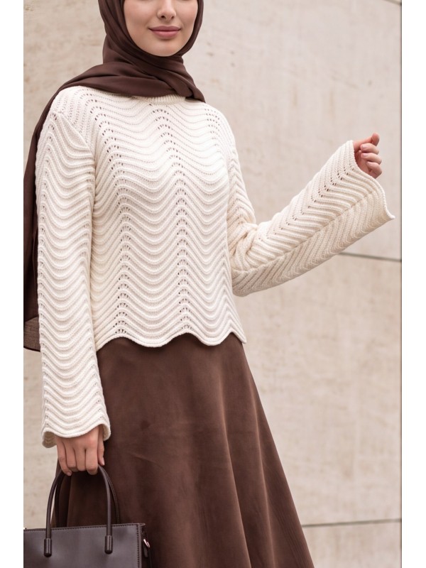 Round -Cream color
