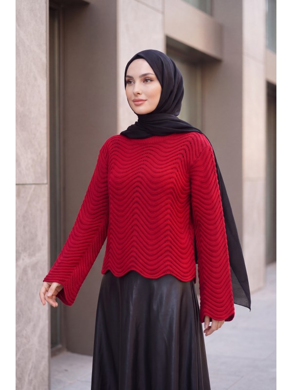 Round -Red