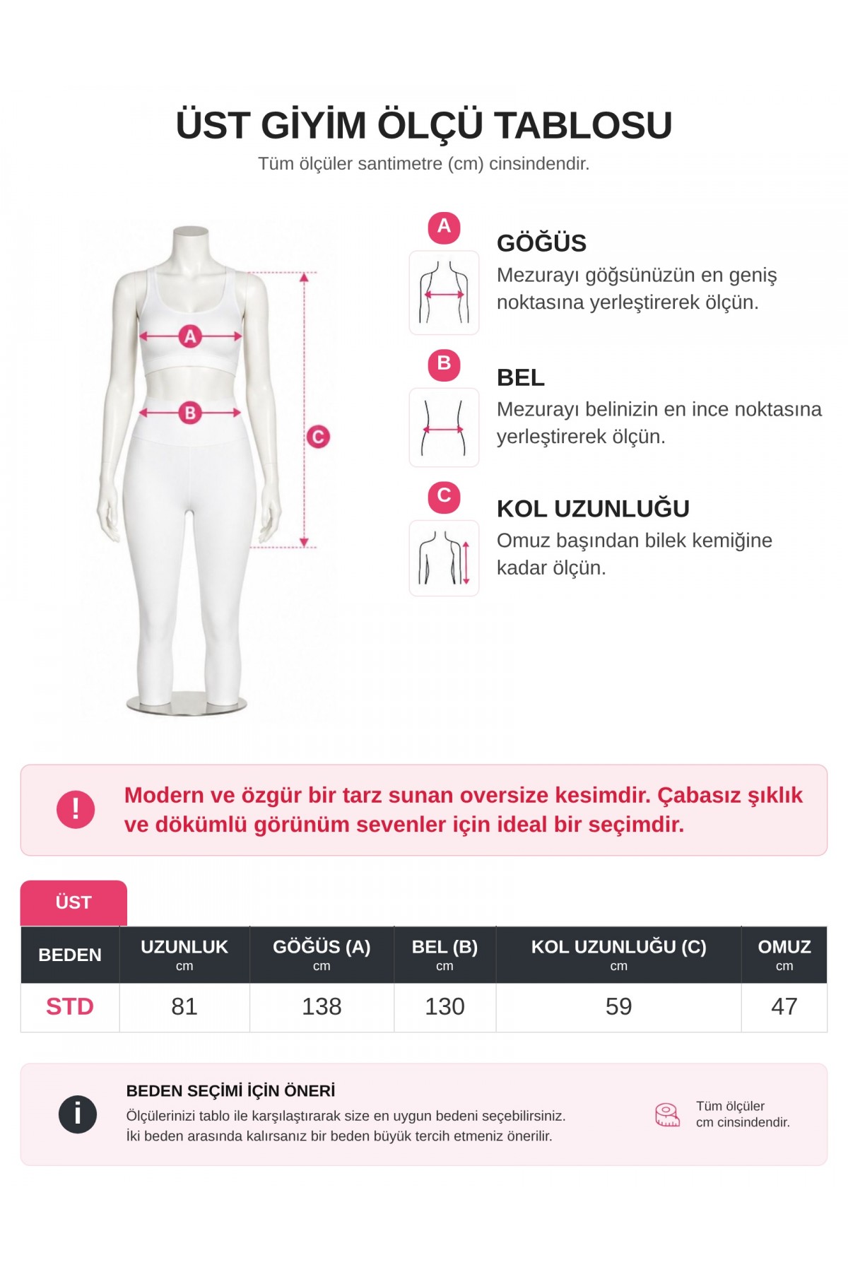 Arkası Uzun Oval Kesim Düğmeli Oversize Gömlek -Açık Kahverengi