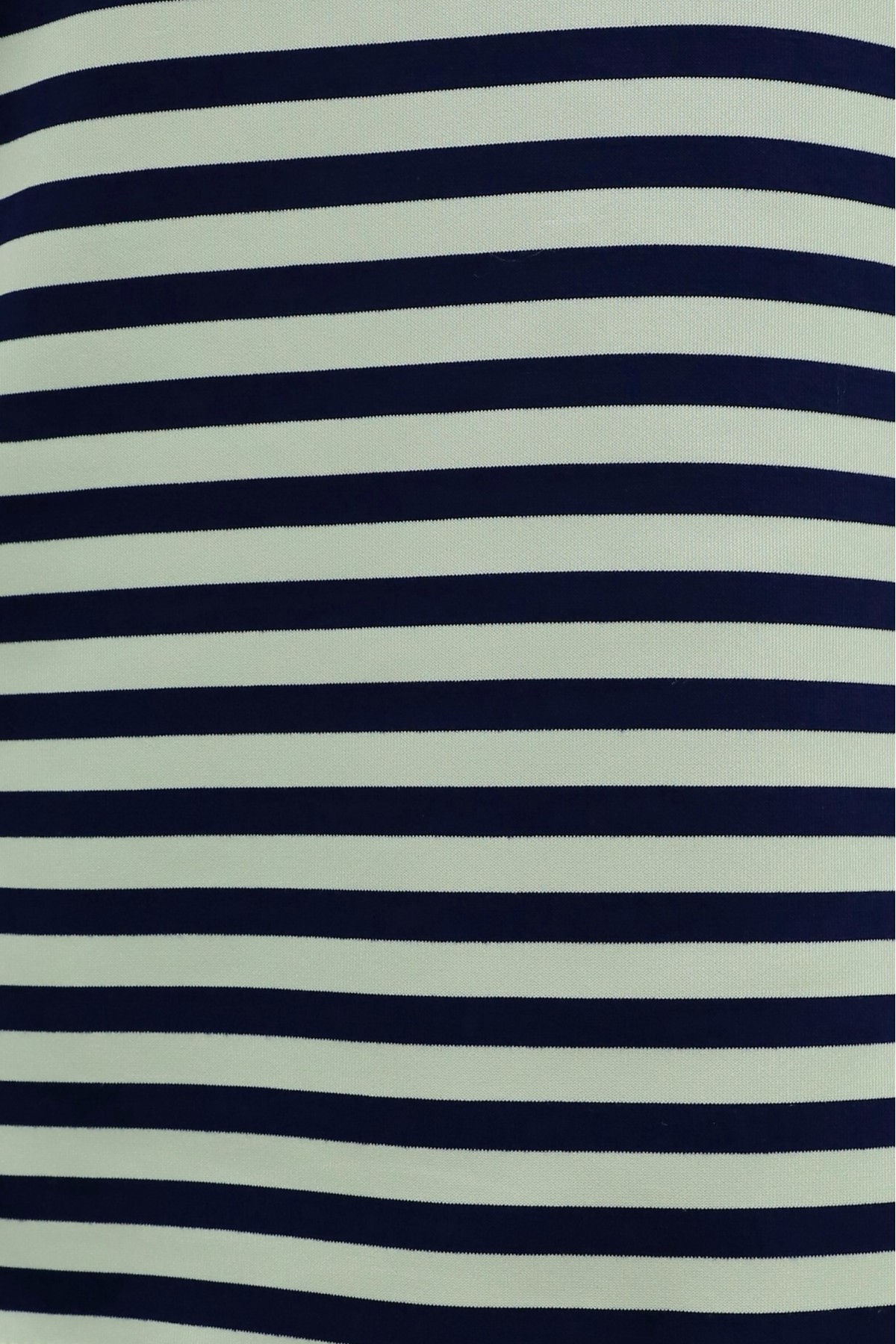 Oversized Crew-Neck Sweatshirt with Thick Stripes and Stretch Fabric -Navy blue