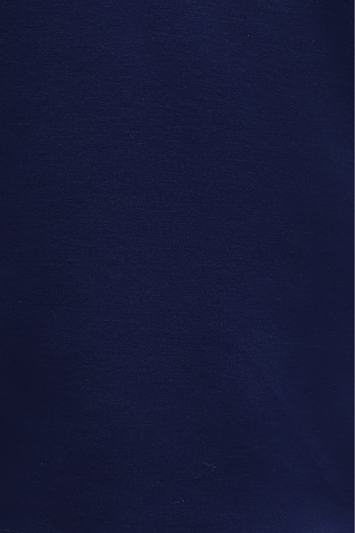 Oversized Stretch Crew-Neck Sweatshirt -Navy blue