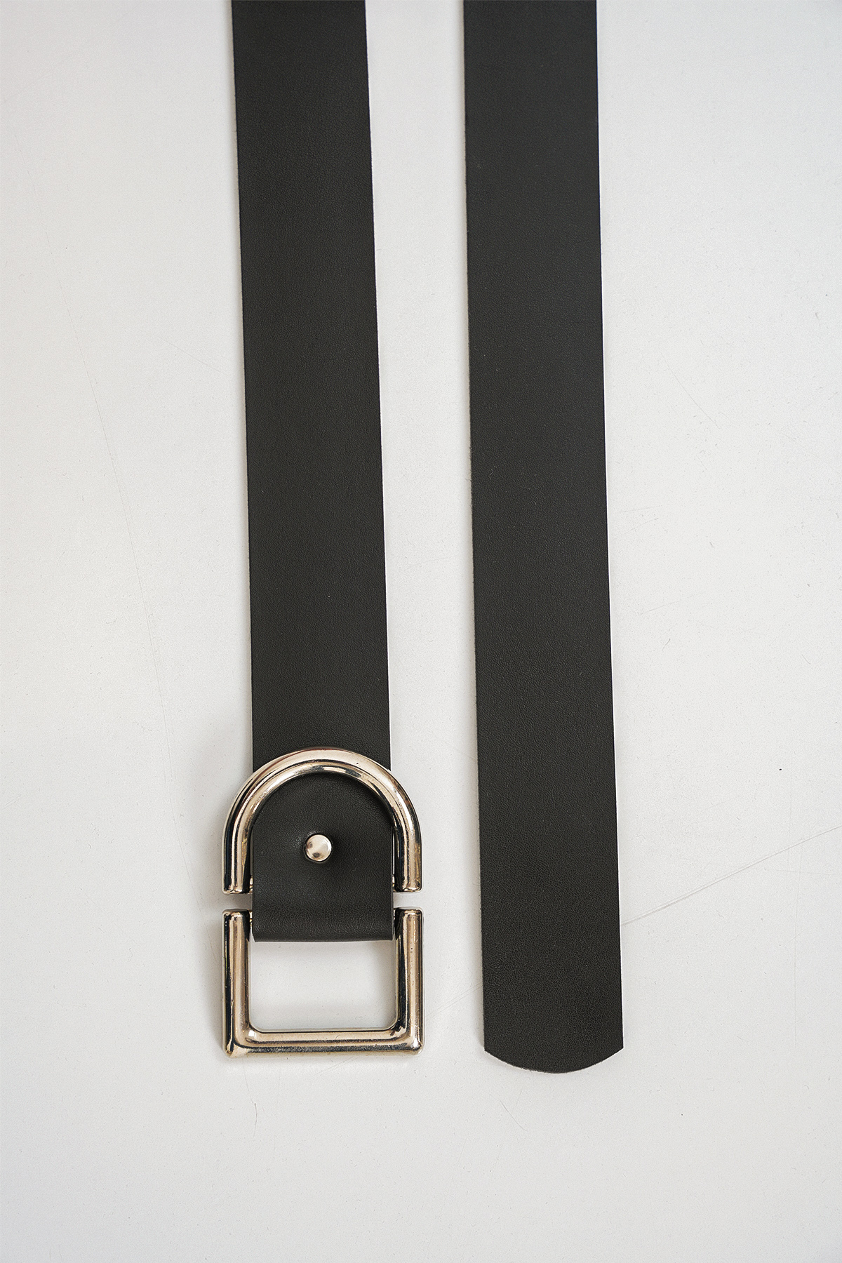 Kadın Büyük Tokalı Kemer 031 - Siyah