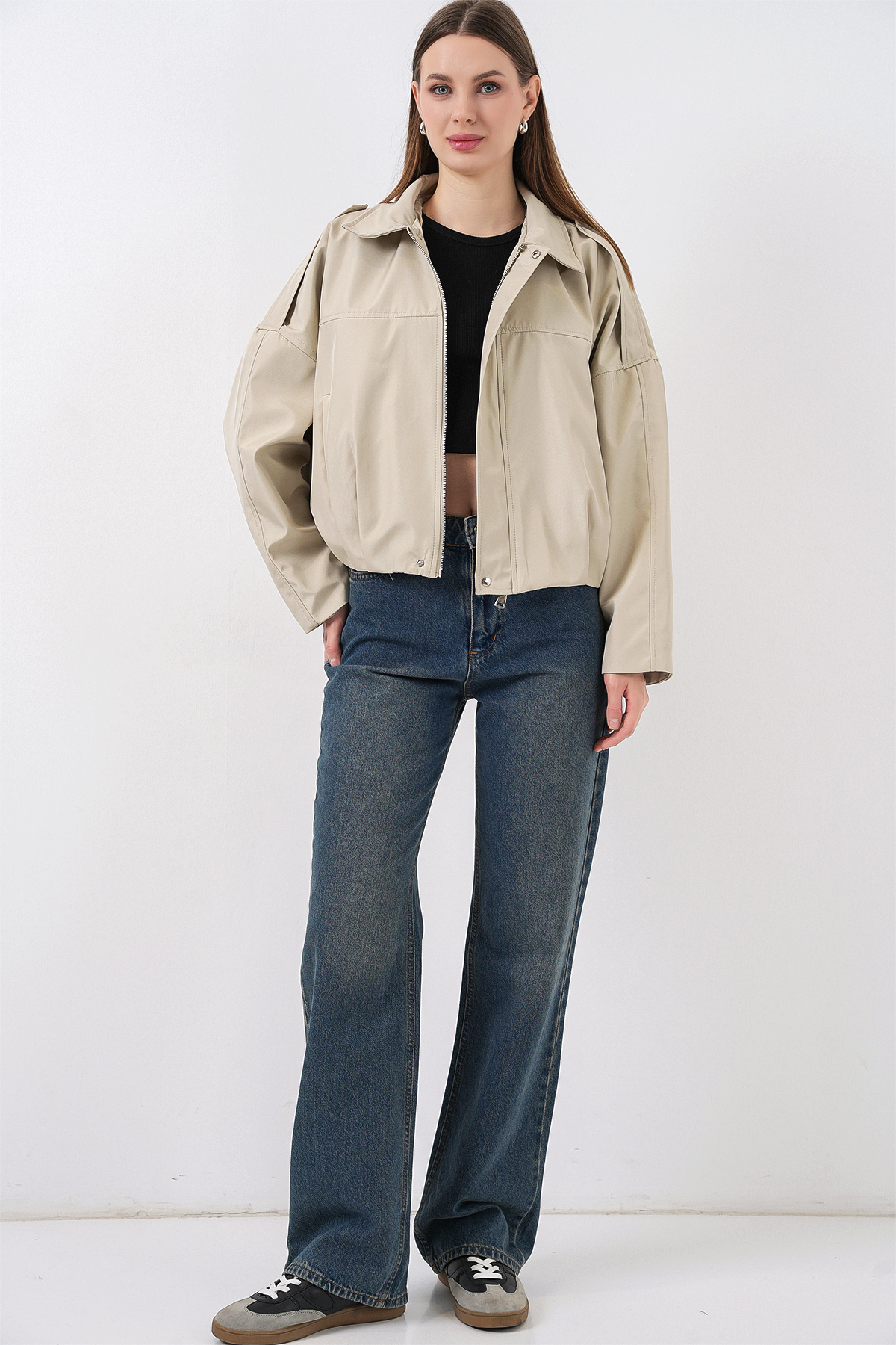 Women's Oversize Short Jacket 0732 