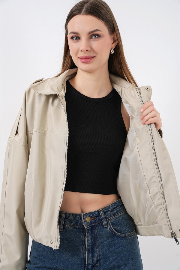Women's Oversize Short Jacket 0732 