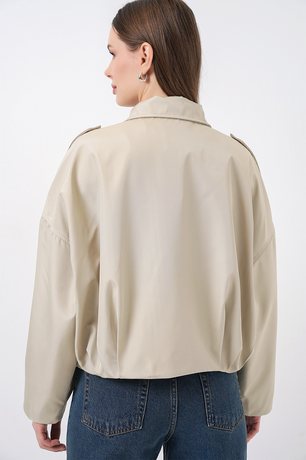 Women's Oversize Short Jacket 0732 