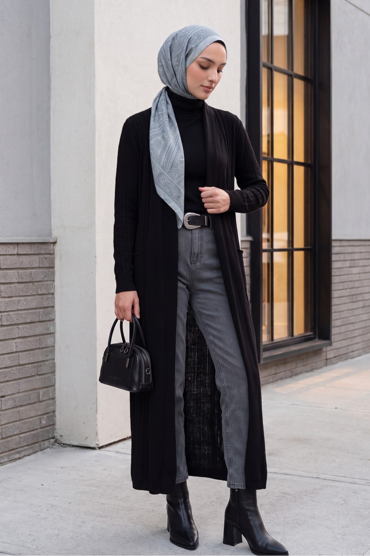 Front Tie Linen Kimono 960 