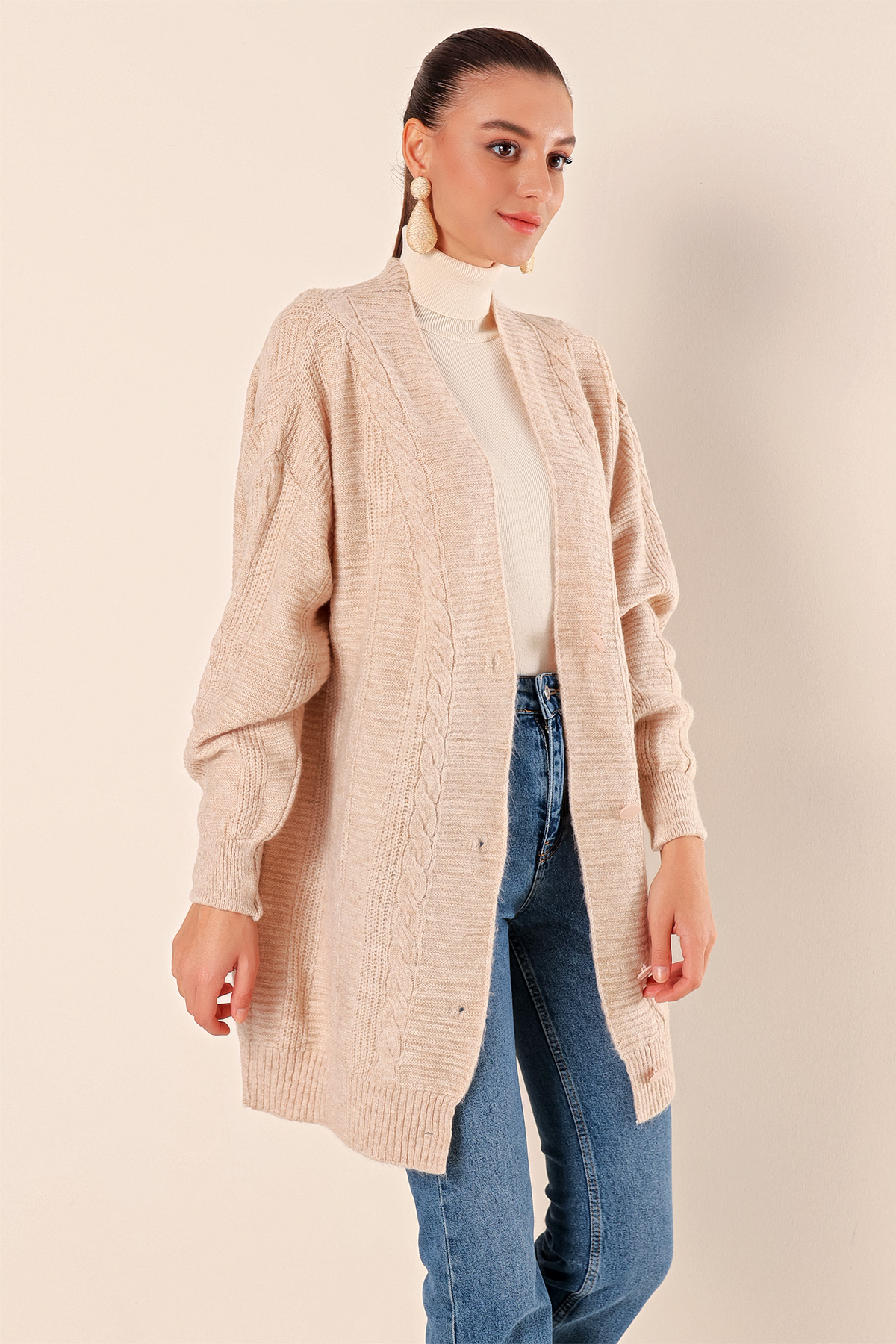 15768 Modest Knit Cardigan 