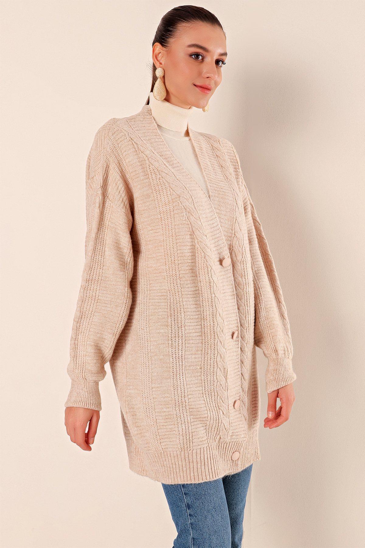 15768 Modest Knit Cardigan 