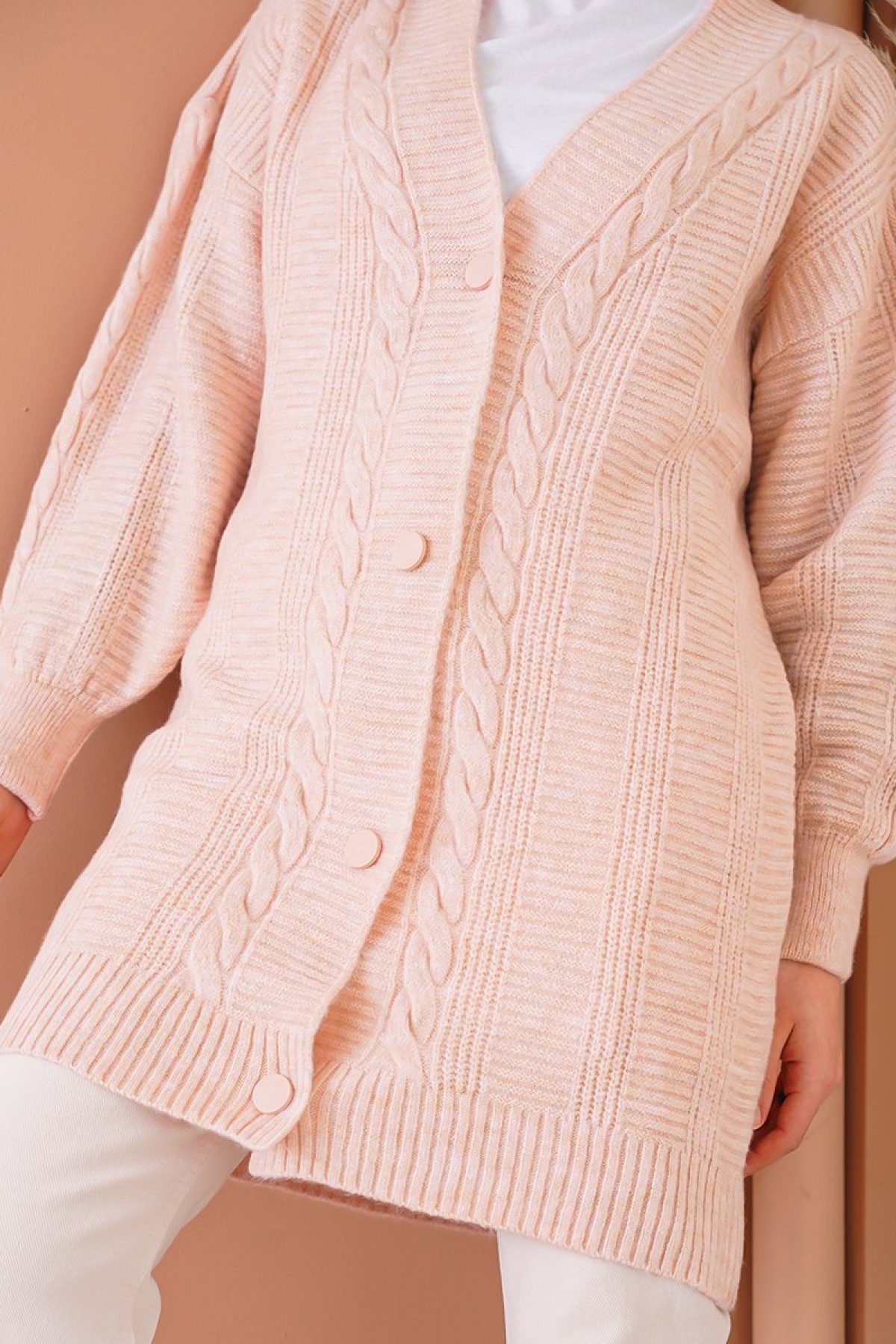 15768 Hijab Knitwear Cardigan 