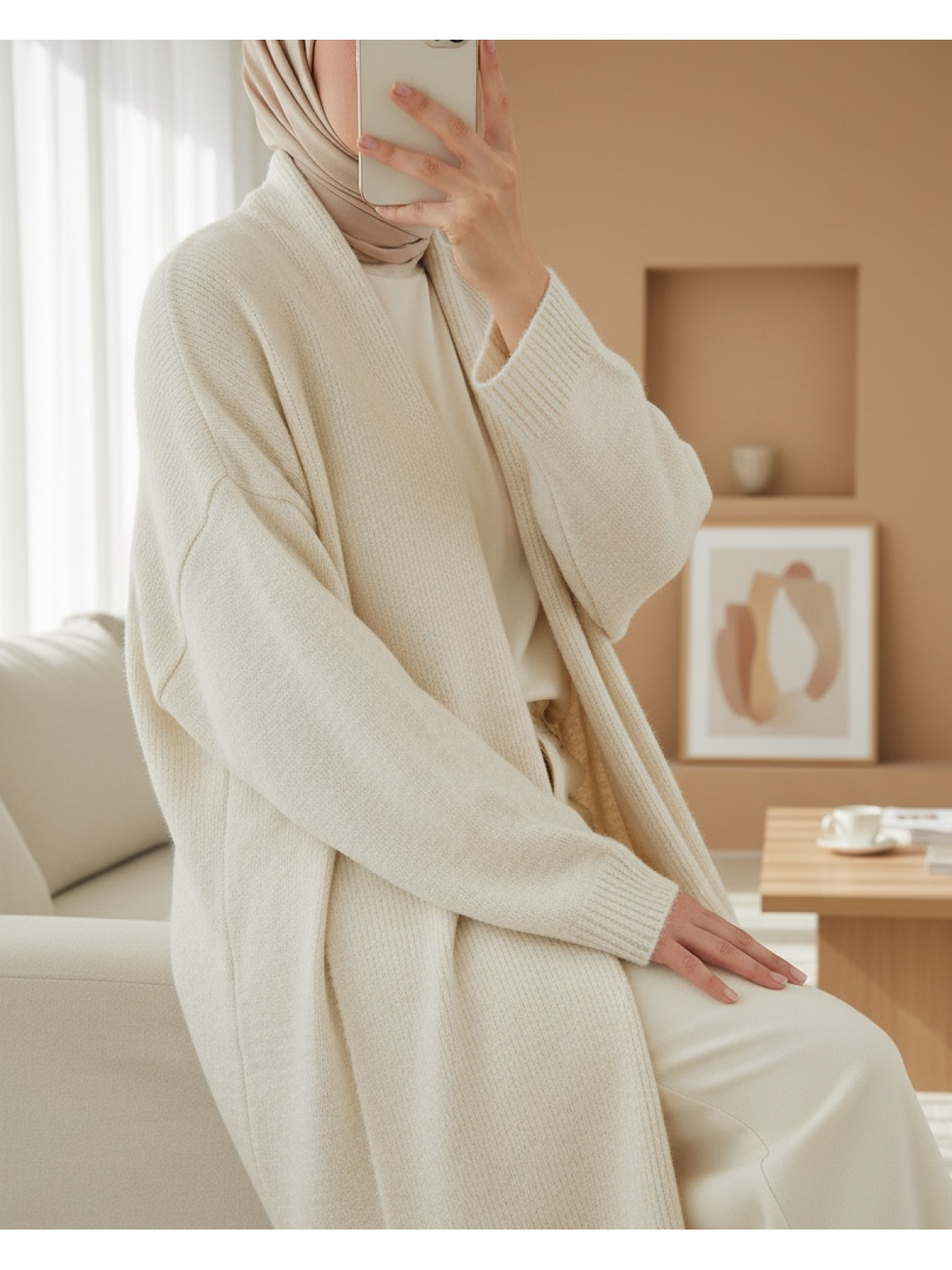 فستان محبوك مزدوج الصدر للنساء 15928 