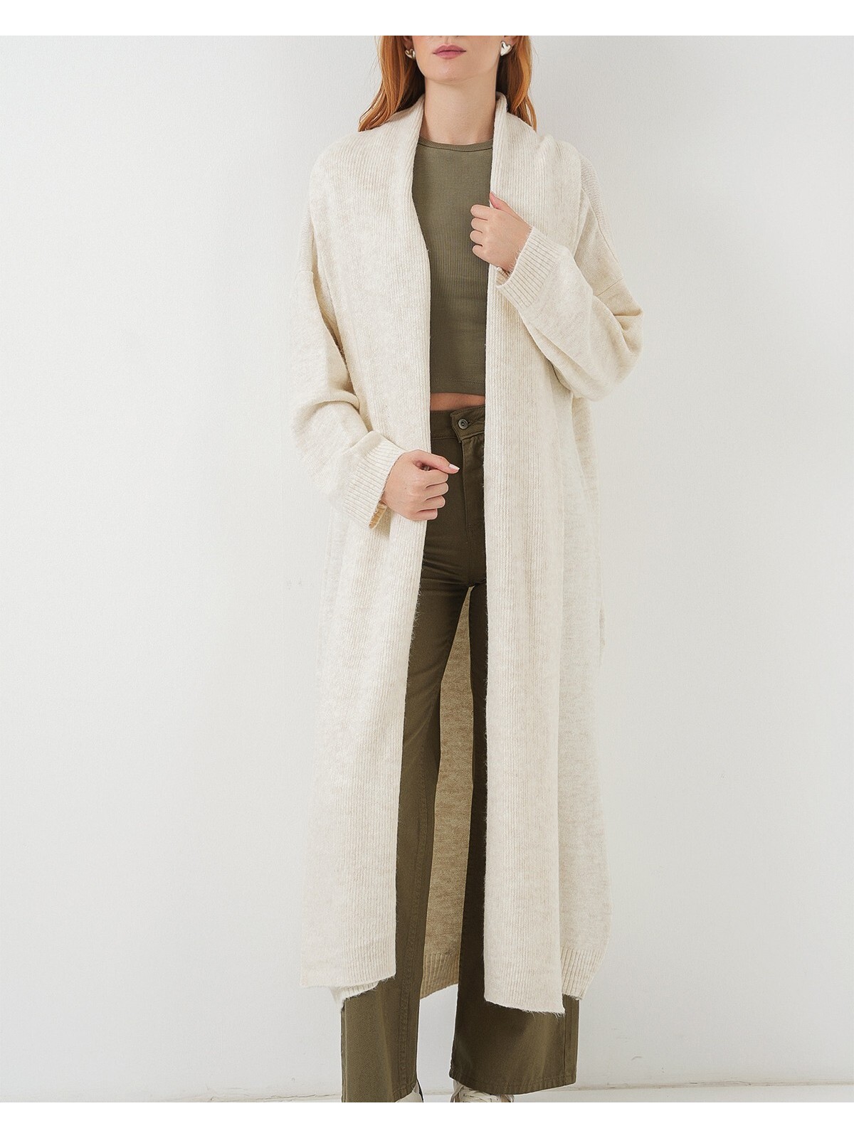 فستان محبوك مزدوج الصدر للنساء 15928 