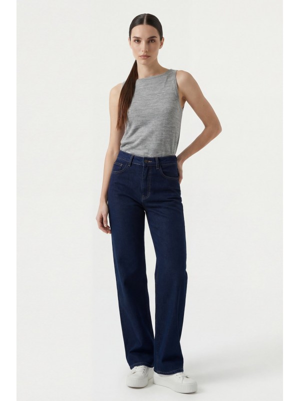 Kadın Askılı Örme Atlet 15935 - Gri