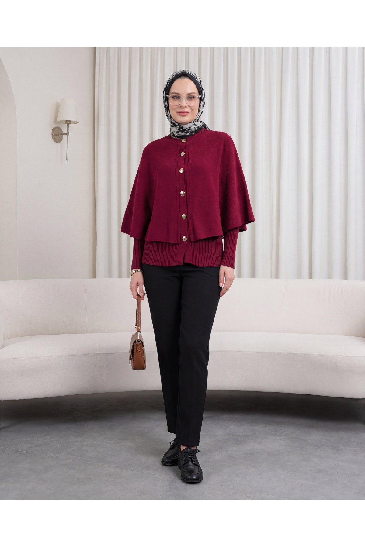 Women's Cape Knit Cardigan 15967 
