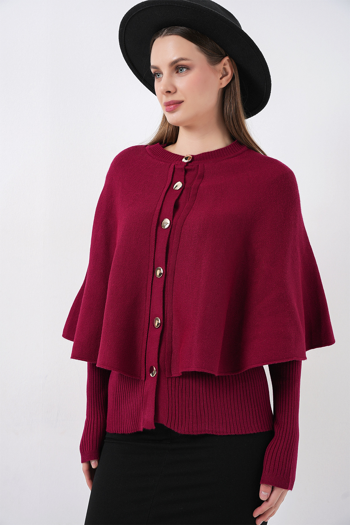 Women's Cape Knit Cardigan 15967 