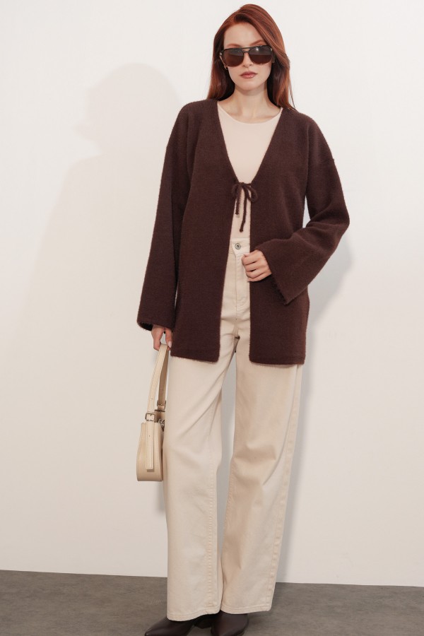 Women's Oversize Knitted Cardigan 15972 