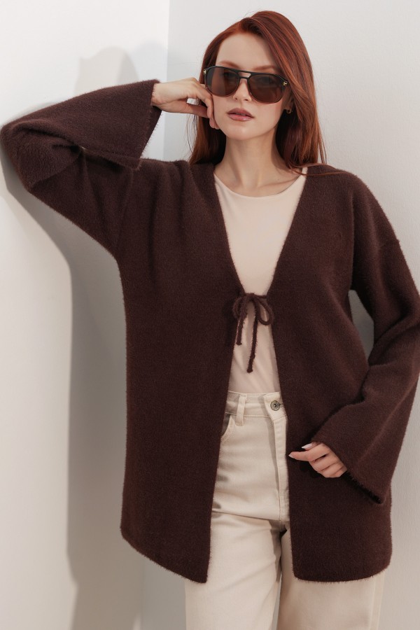 Women's Oversize Knitted Cardigan 15972 