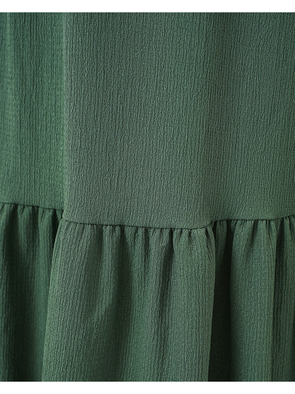 1886 Uzun Örme Etek - Zümrüt Yeşili