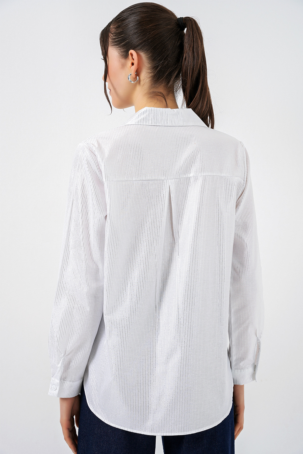 Women's Foil Patterned Shirt 20253 