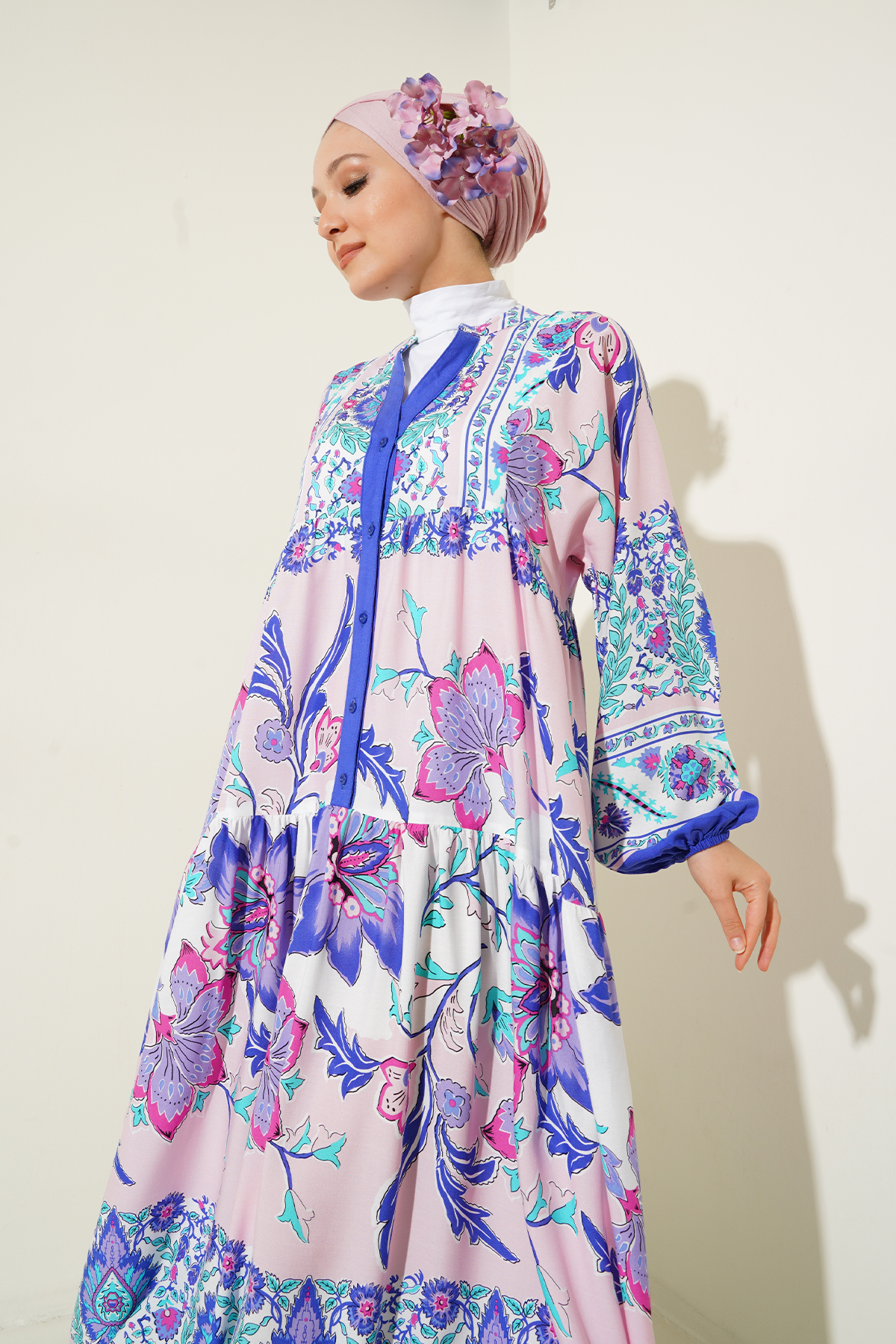 Front Tie Linen Kimono 960 
