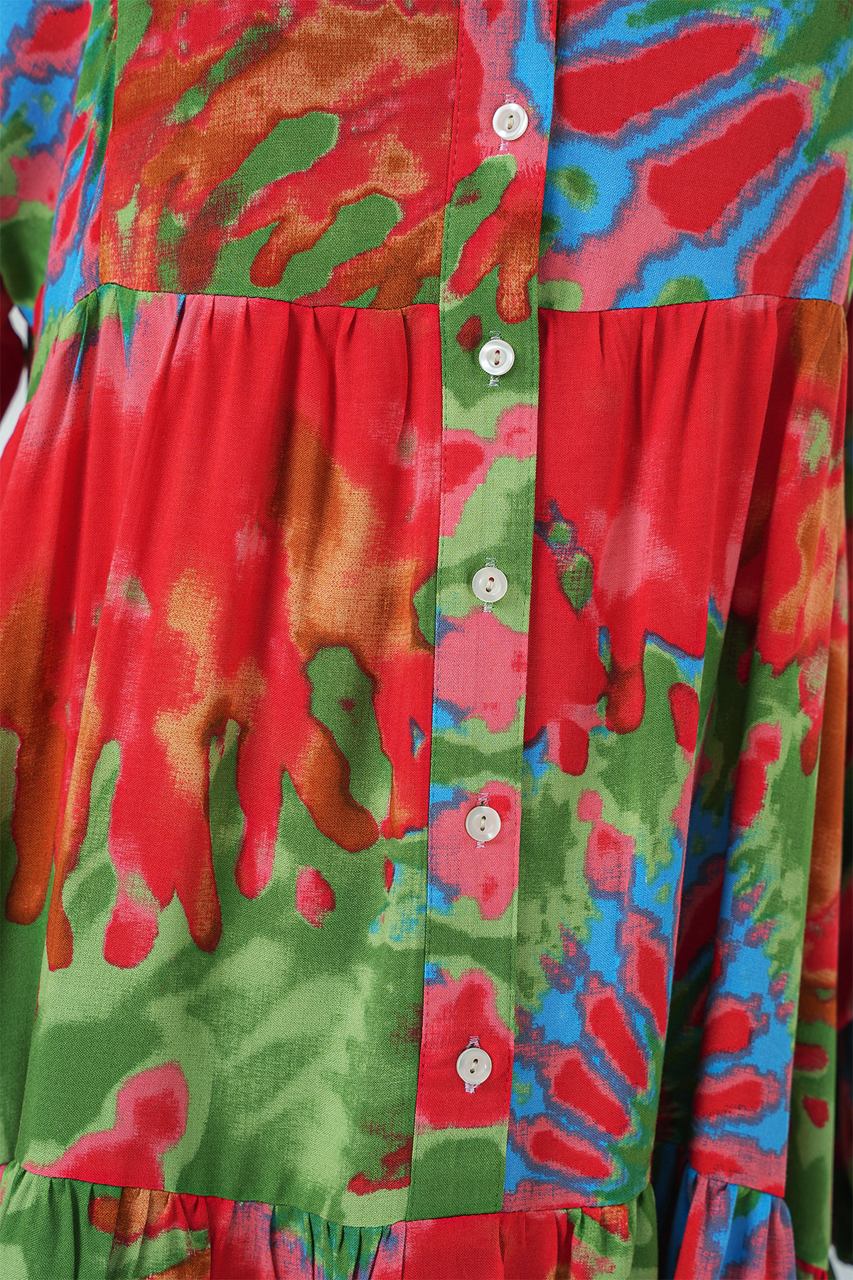 2423 Authentic Patterned Hijab Dress 