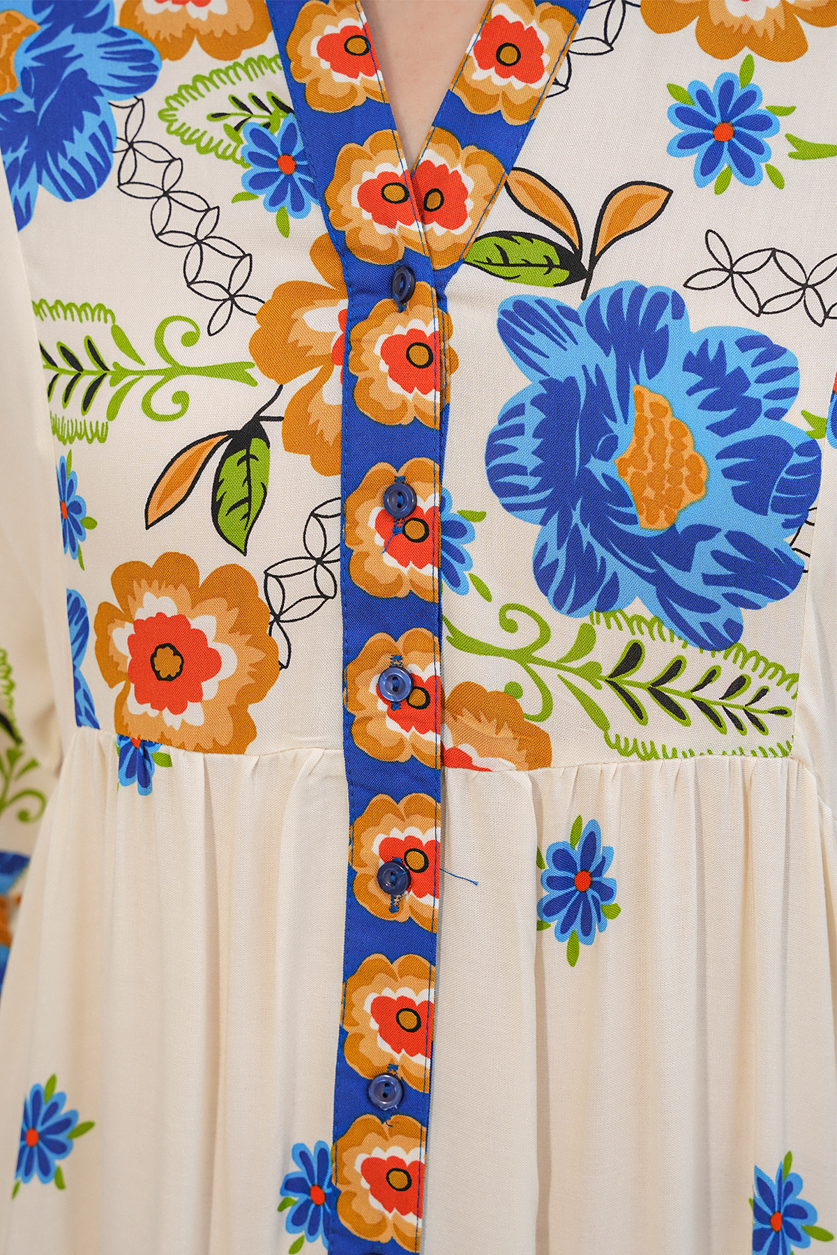 Women's Embroidered Oversize Blouse 1000 
