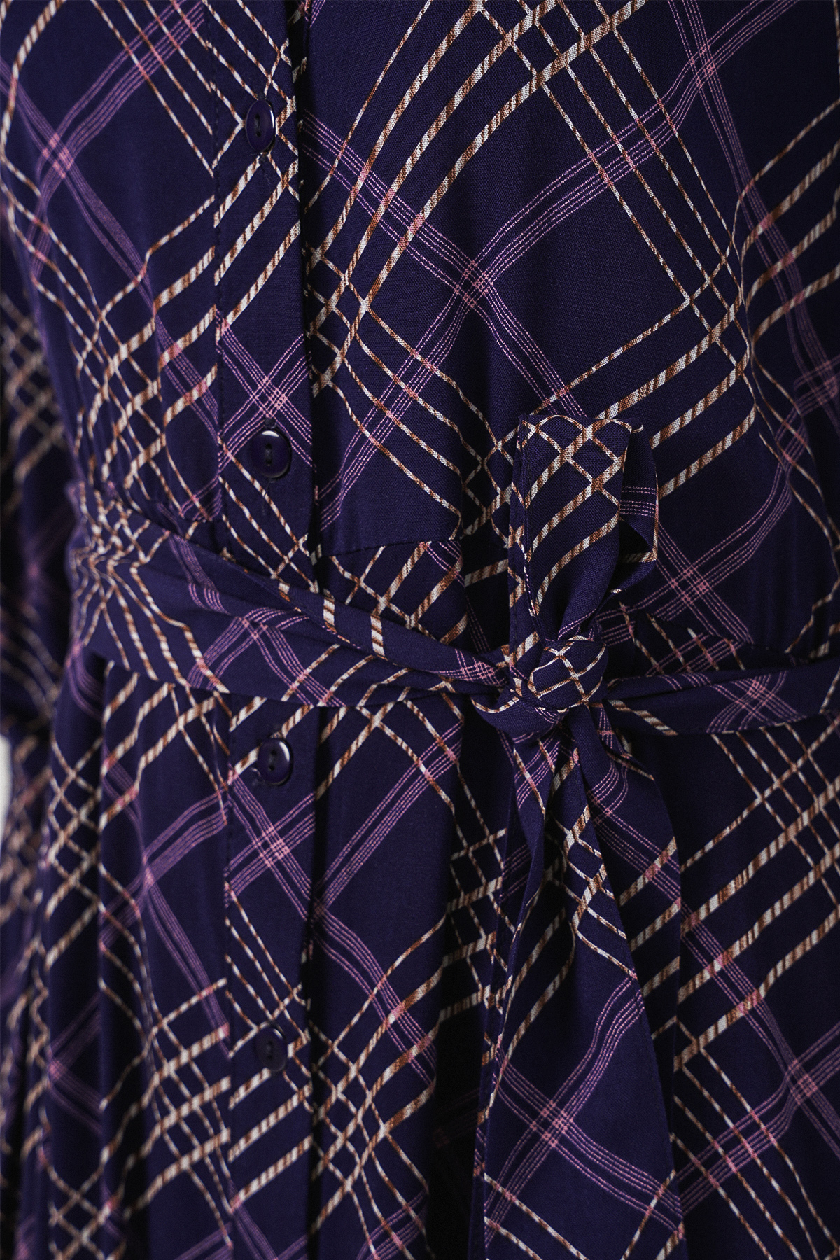 20123 Polo Collar Knitted Blouse 