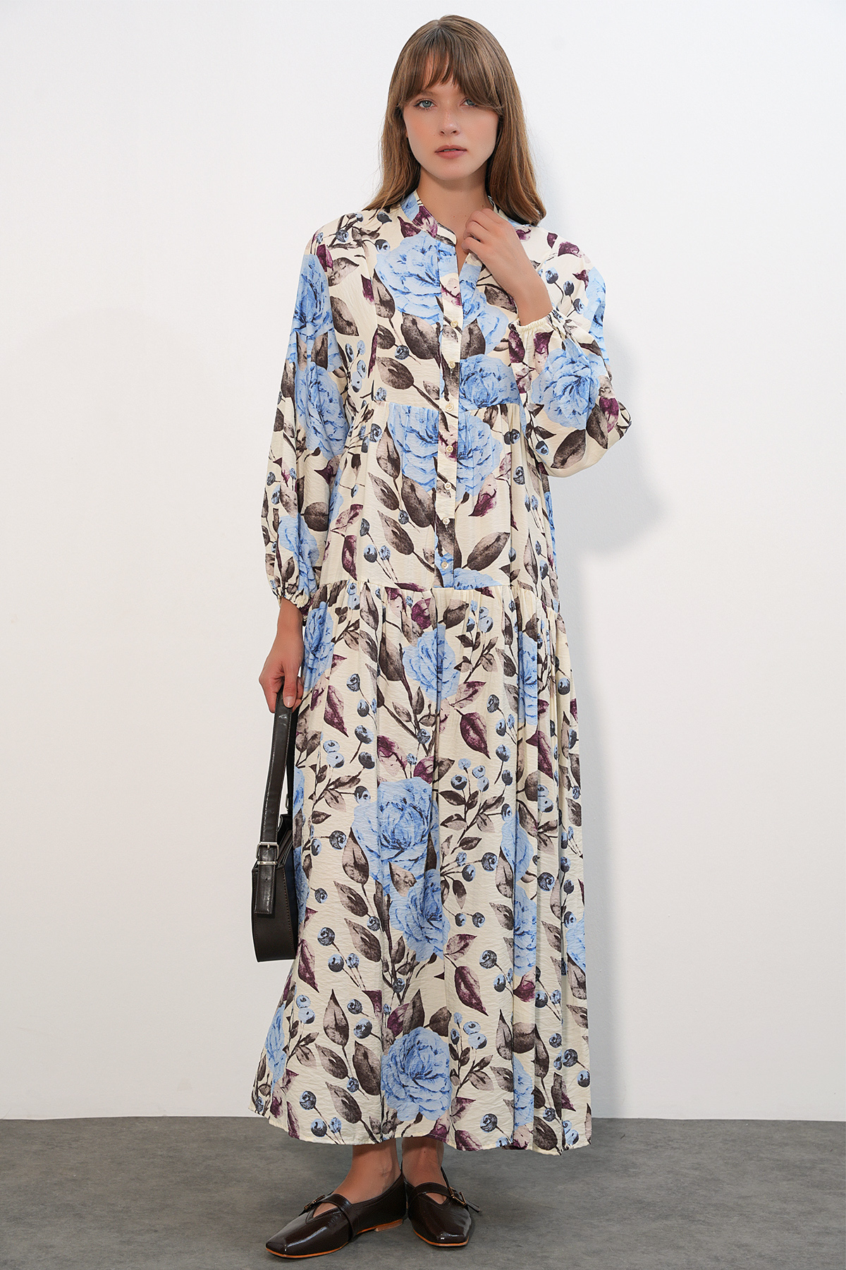 Women's Embroidered Oversize Blouse 1000 